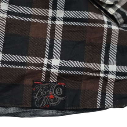 Camisa Sxx Speed And Strenght Grande L Cuadro Cafe