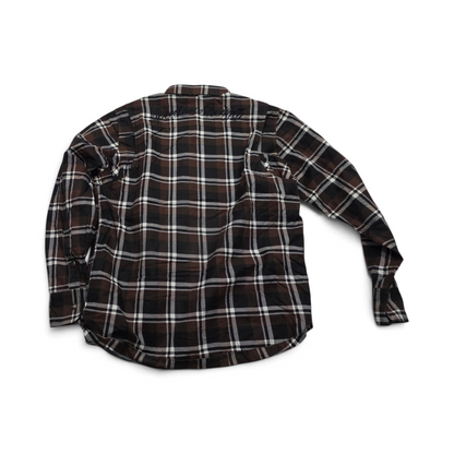 Camisa Sxx Speed And Strenght Grande L Cuadro Cafe