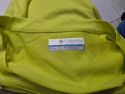 Playera Columbia Grande L Verde Lima