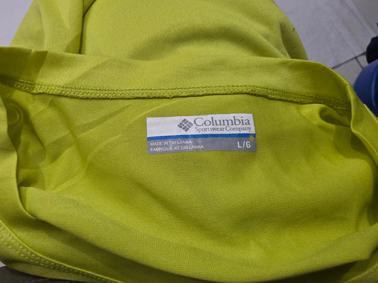 Playera Columbia Grande L Verde Lima
