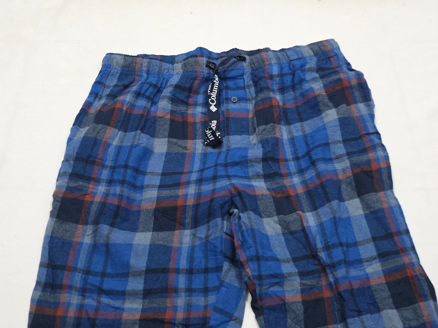 Pijama Columbia Grande L Cuadro Azul