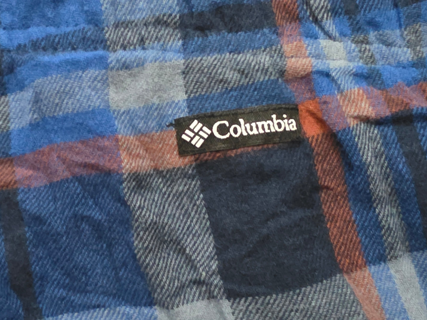 Pijama Columbia Grande L Cuadro Azul