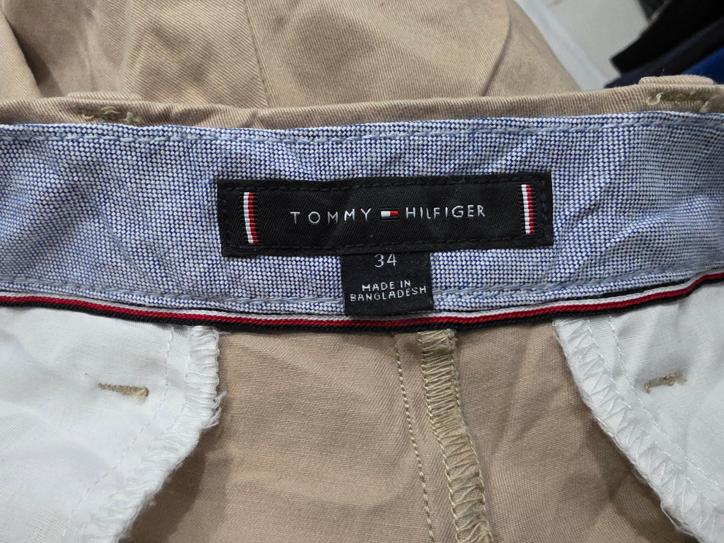 Bermuda Tommy Hilfiger Talla 34 Cafe Intermedio
