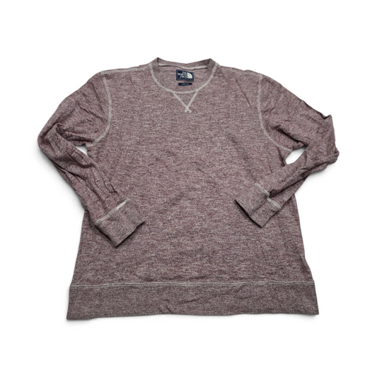 Sudadera The Noeth Face Grande L Rojo Jaspeado
