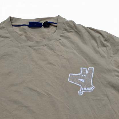 Playera Hugo Boss Xgrande Xl Cafe