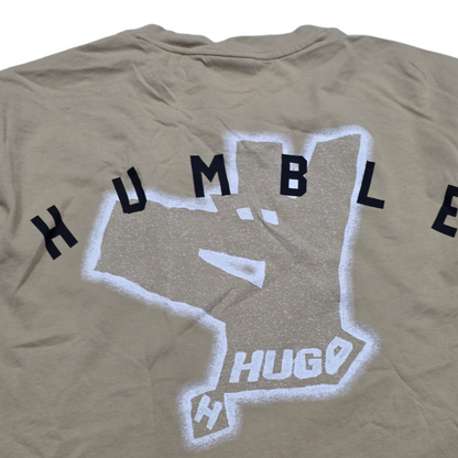 Playera Hugo Boss Xgrande Xl Cafe