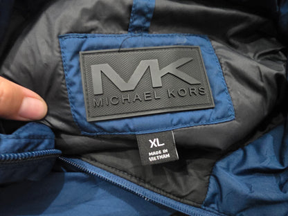 Chamarra Michael Kors Xgrande Xl Azul Y Negro