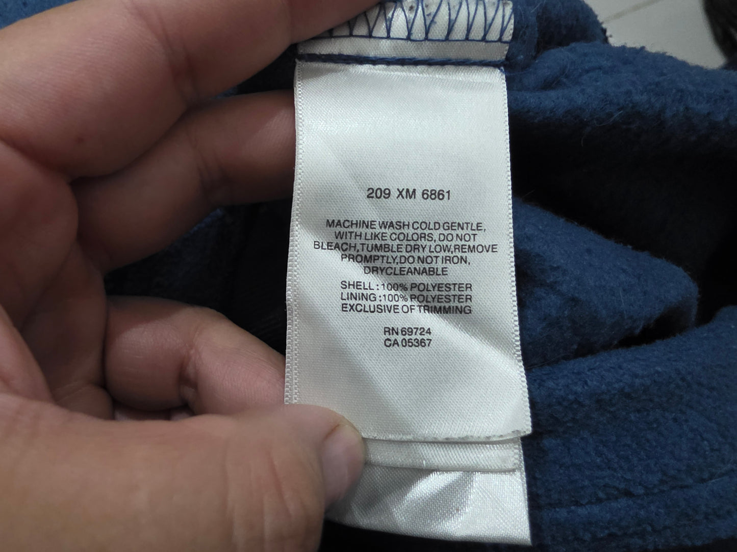 Chamarra Columbia Xgrande Xl Azul