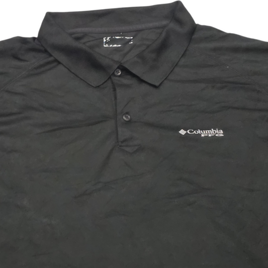 Playera Polo Columbia Xgrande Xl Negro