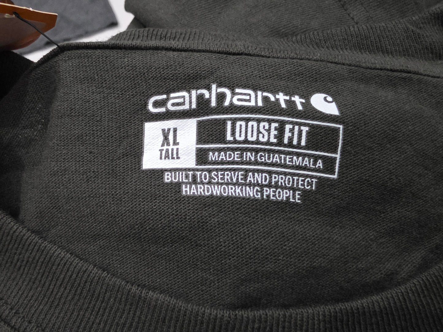 Playera Carhartt Losse Fit Xgrande Xl Gris Oscuro