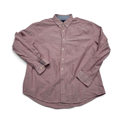Camisa Tommy Hilfiger Xgrande Xl Vino