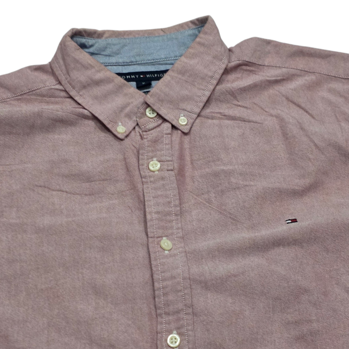 Camisa Tommy Hilfiger Xgrande Xl Vino