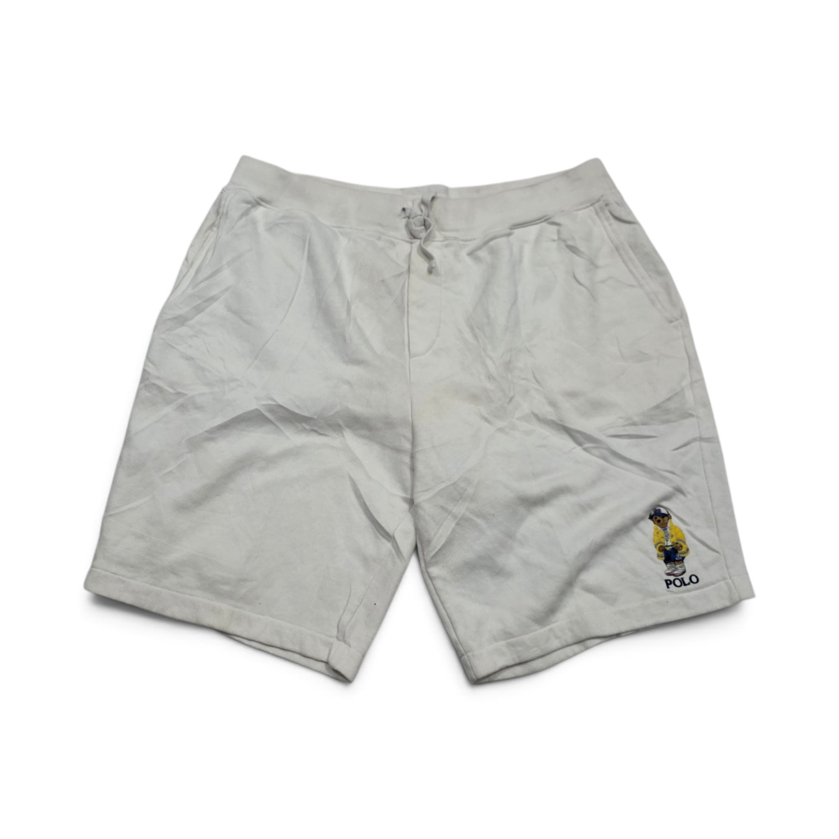 Bermuda Polo Ralph Lauren Bear Xgrande Xl Blanco