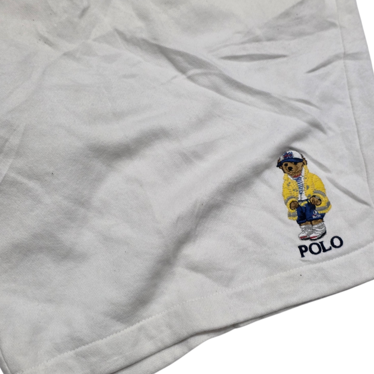 Bermuda Polo Ralph Lauren Bear Xgrande Xl Blanco