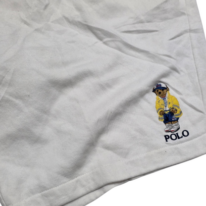 Bermuda Polo Ralph Lauren Bear Xgrande Xl Blanco