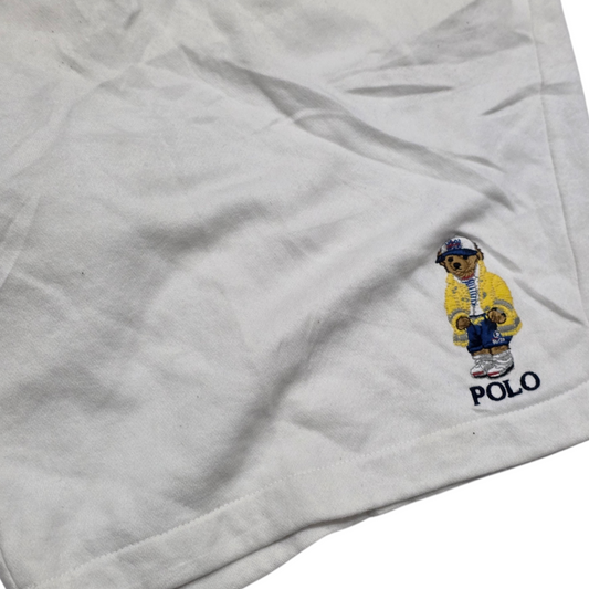 Bermuda Polo Ralph Lauren Bear Xgrande Xl Blanco
