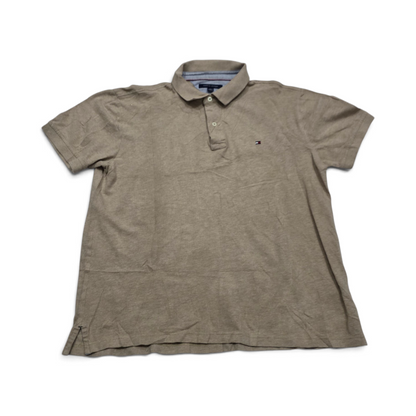 Playera Polo Tommy Hilfiger Xgrande Xl Cafe
