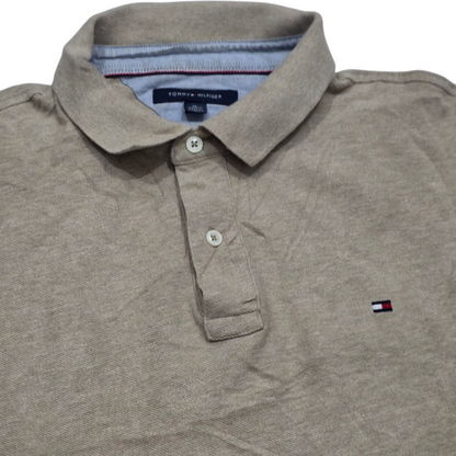 Playera Polo Tommy Hilfiger Xgrande Xl Cafe