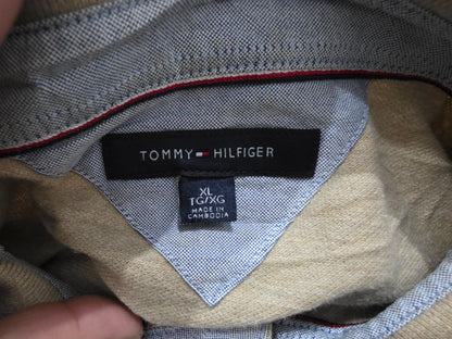 Playera Polo Tommy Hilfiger Xgrande Xl Cafe