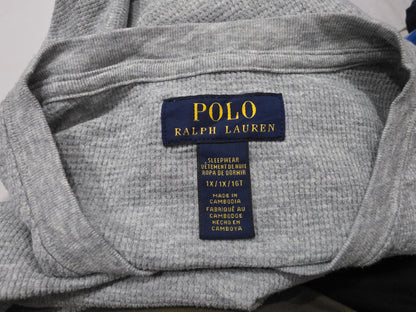 Playera Ralph Lauren Bear 1x Pony Gris