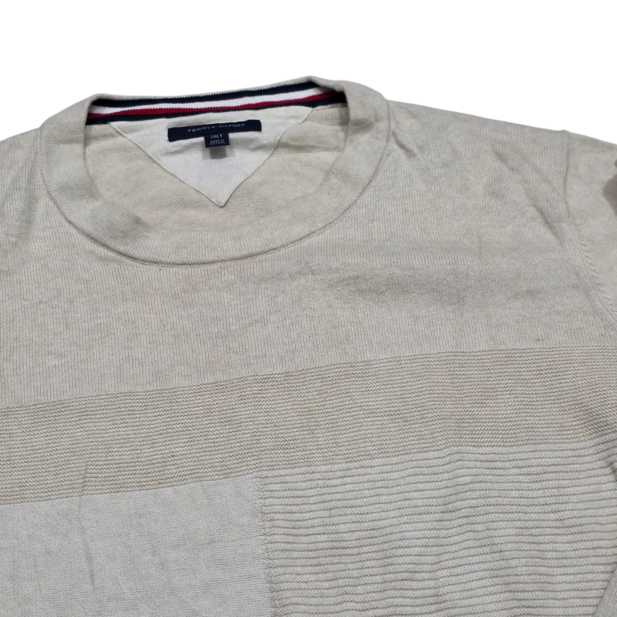 Sueter Tomy Hilfiger 2xl Cafe Bandera