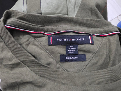 Playera Tommy Hilfiger 2xl Verde
