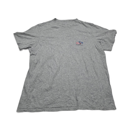 Playera Vineyard Vines 2xl Gris Ballena Gym