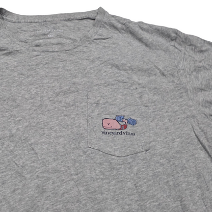 Playera Vineyard Vines 2xl Gris Ballena Gym