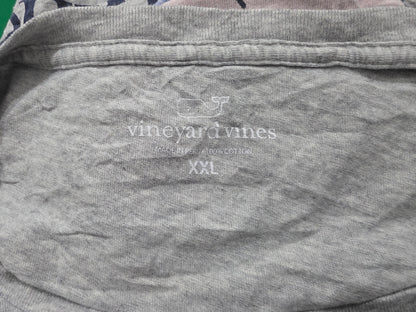 Playera Vineyard Vines 2xl Gris Ballena Gym