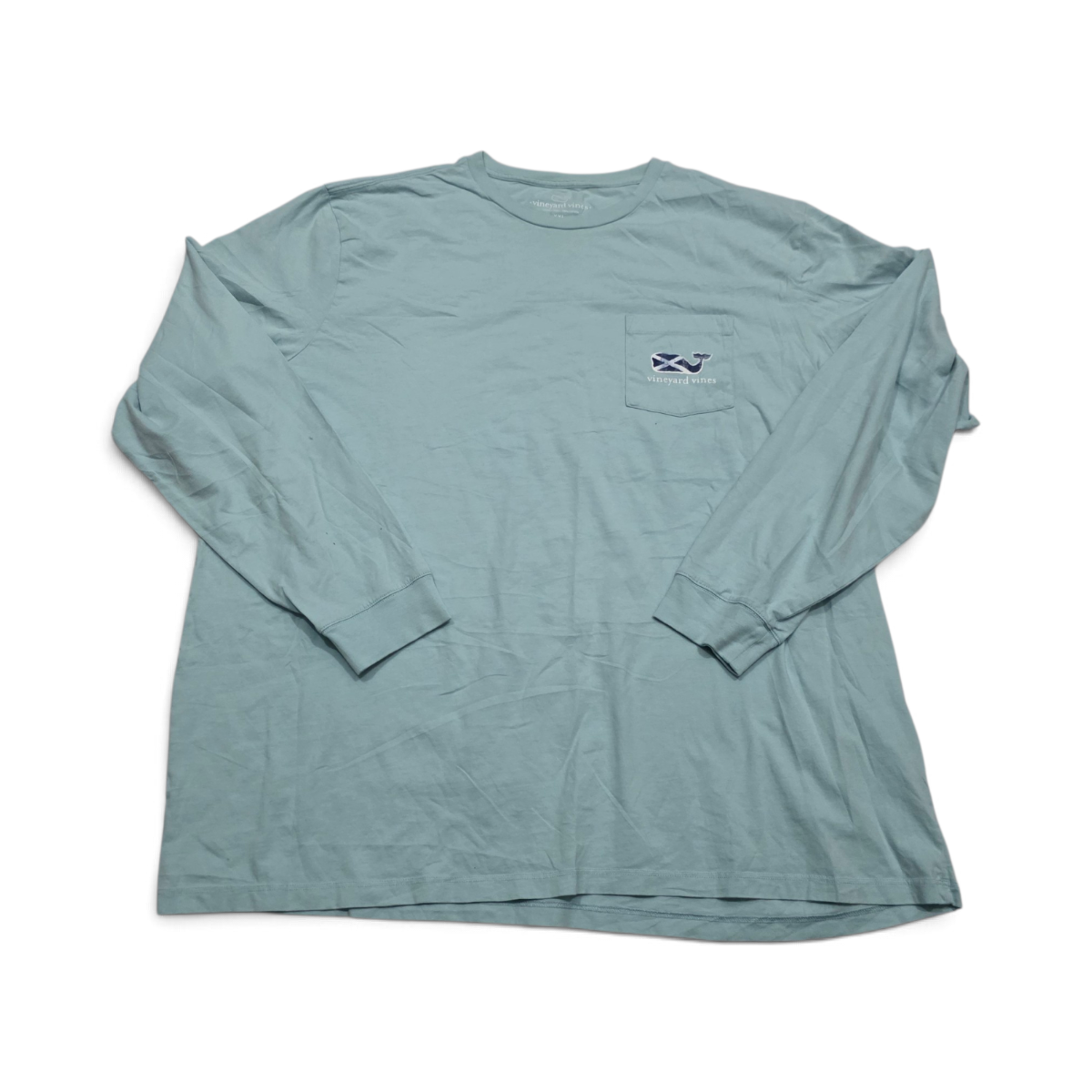 Playera Vineyard Vines 2xl Azul Claro Manga Larga