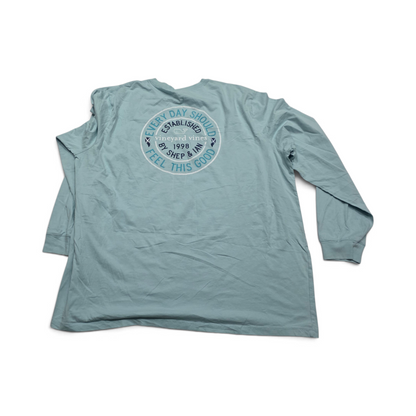 Playera Vineyard Vines 2xl Azul Claro Manga Larga