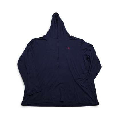 Playera Con Gorro Ralph Lauren 2xl Azul