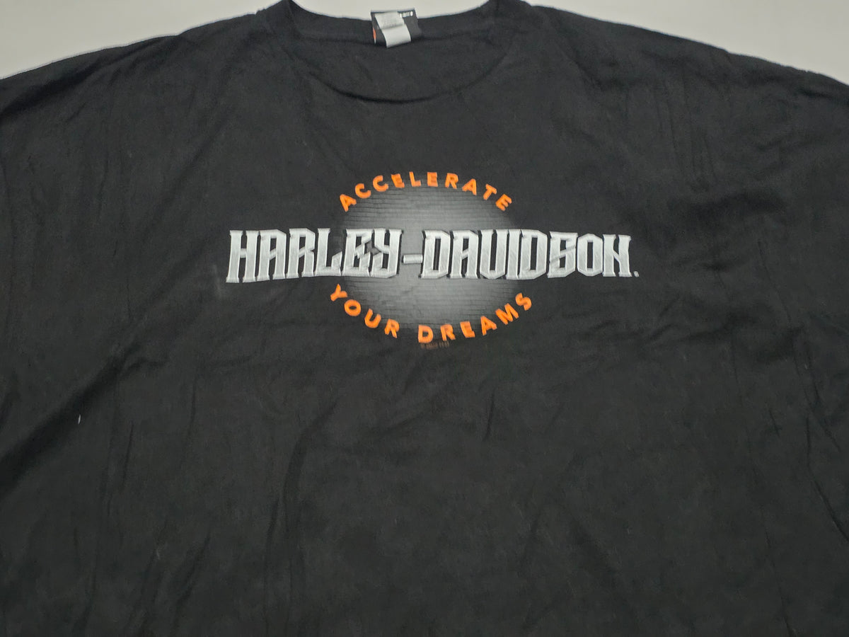 Playera Harley Davidson 2xl Negro Arizona