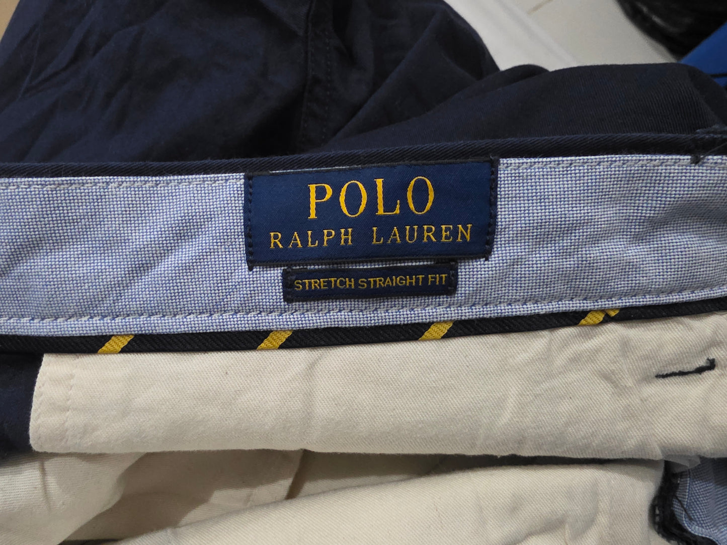 Pantalon Ralph Lauren 33x32 Azul