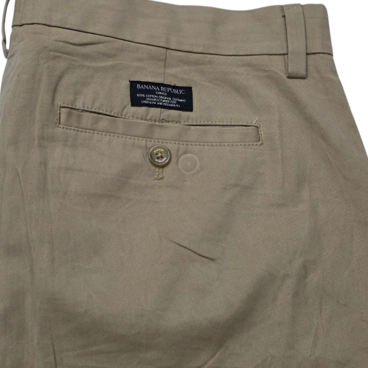 Pantalon Recto Banana Republic 34x34 Cafe