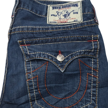 Pantalon Recto True Religion 34 Azul