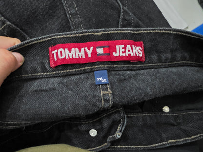 Pantalon Recto Tommy Hilfiger Vintage 34x32 Negro