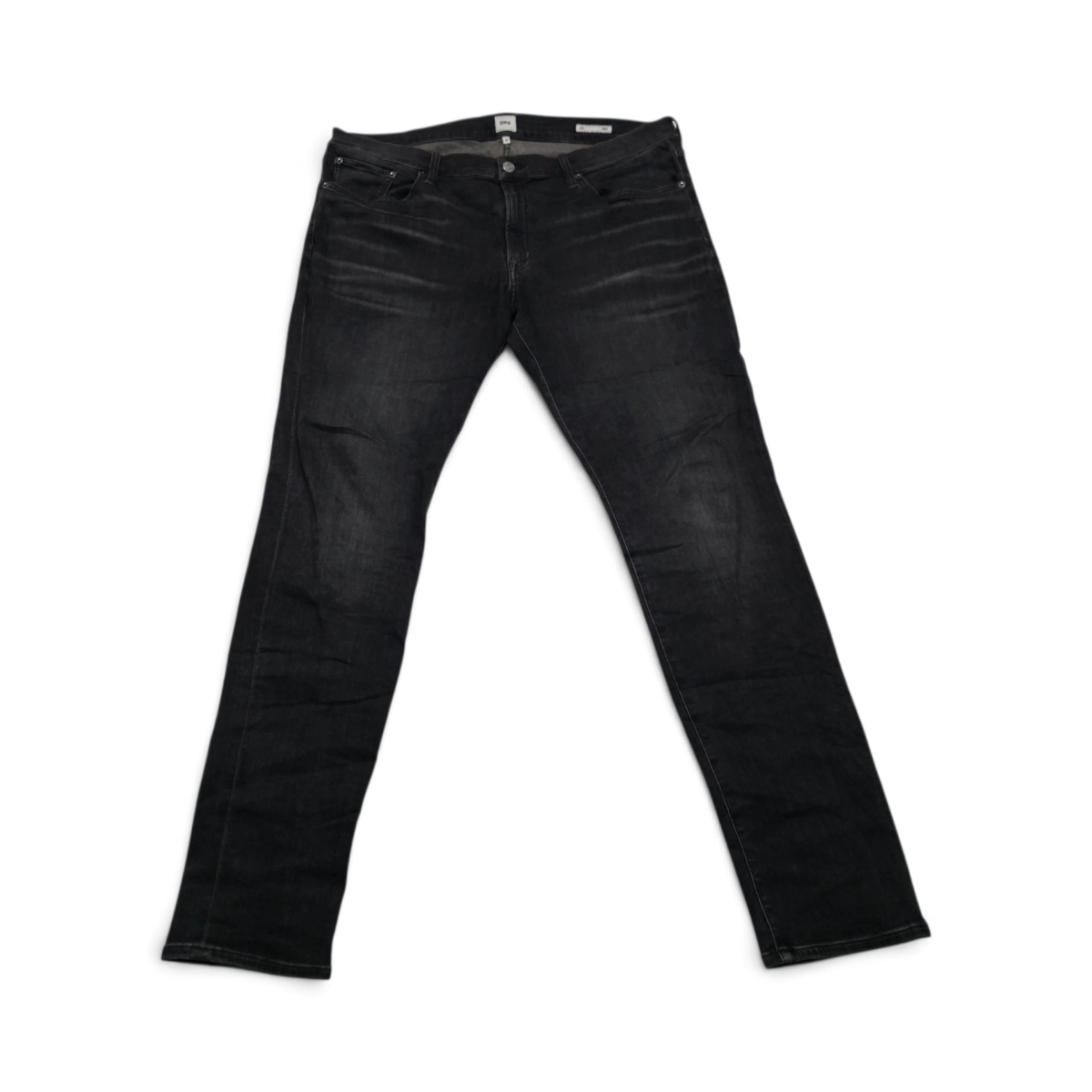 Pantalon Edwin Slimfit 36 Negro Deslavado