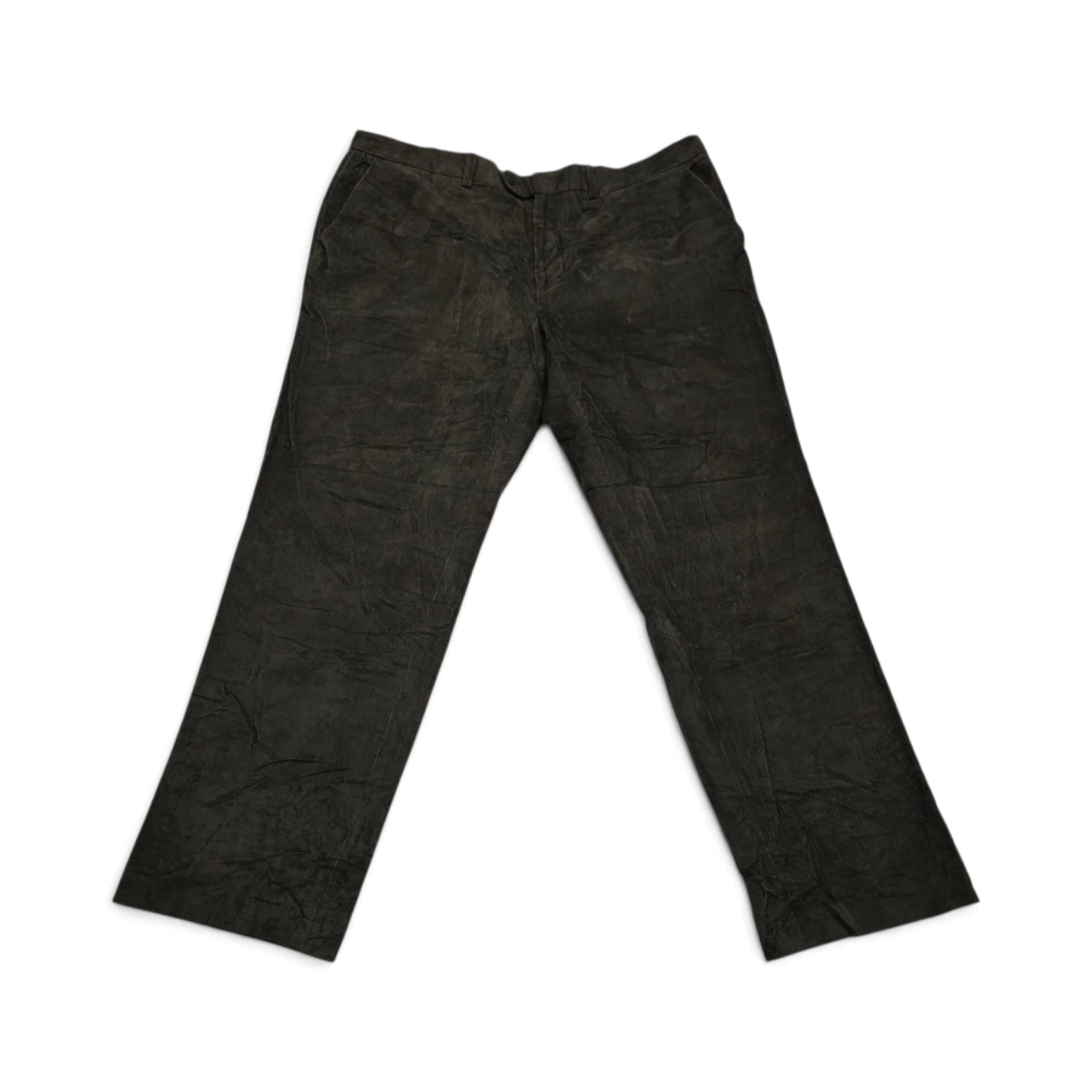 Pantalon Recto Pana Ralph Lauren 36x30 Verde