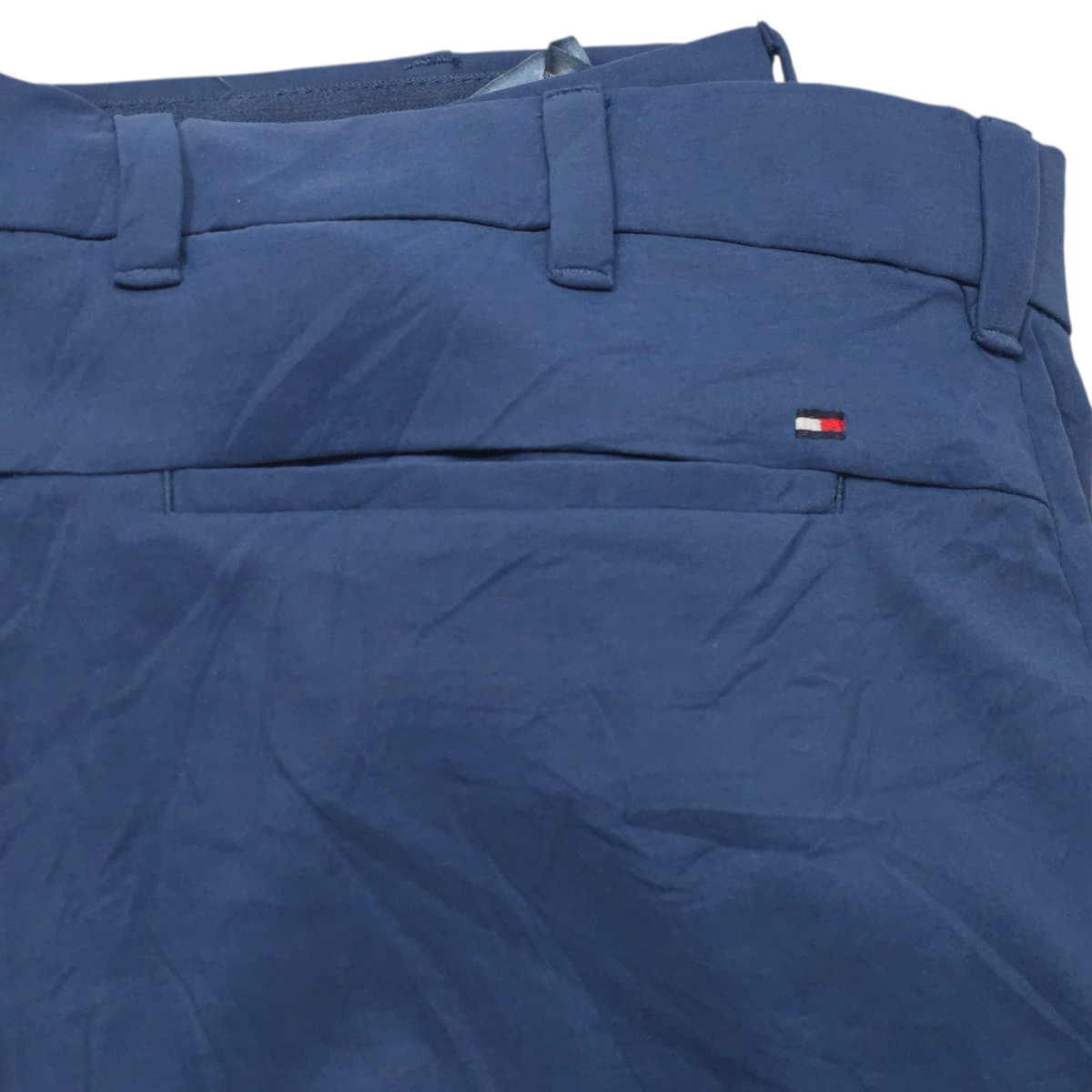 Pantalon Recto Stretch Tommy Hilfiger 38x32 Azul Marino