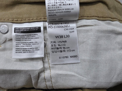 Pantalon Recto Levis 514 38x30 Cafe