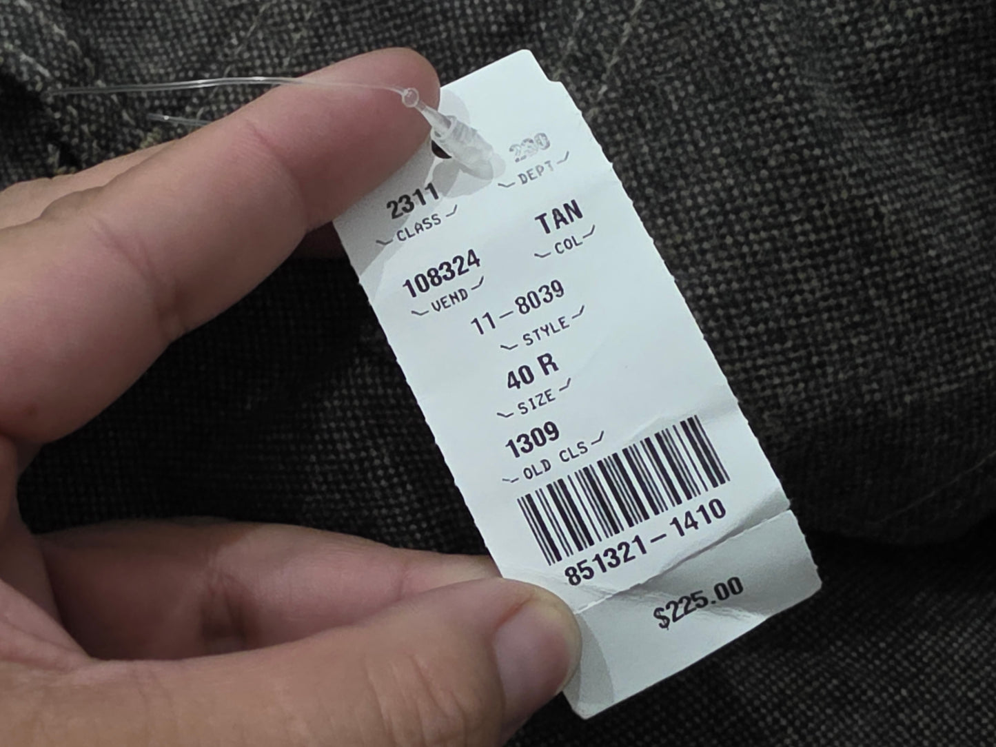 Pantalon Agave Talla 40 Cafe