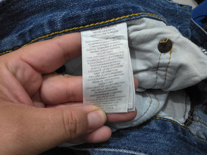 Pantalon Recto Ralph Lauren 40x32 Azul
