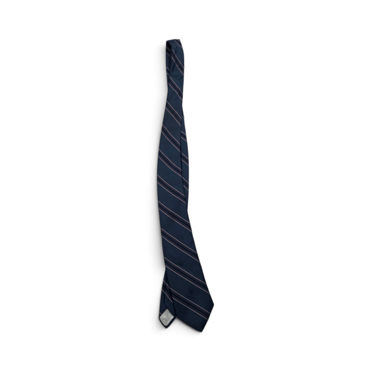 Corbata Christian Dior Azul Lineas