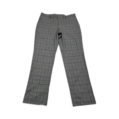Pantalon De Vestir Tommy Hilfiger 34x32 Cuadro Gris (NUEVO)
