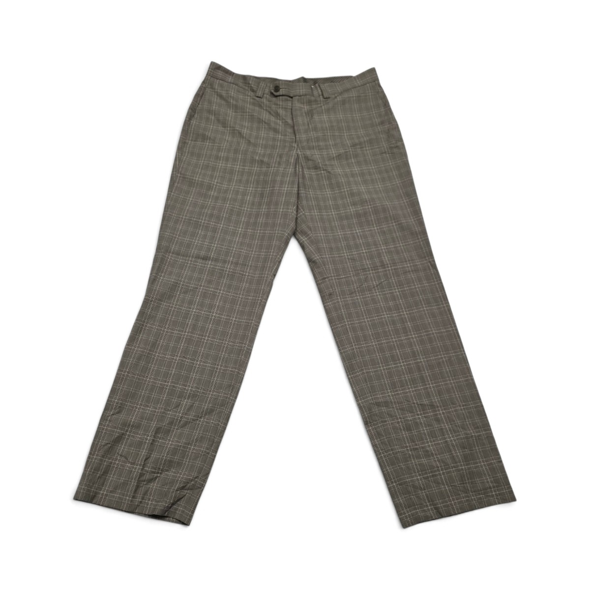 Pantalon De Vestir Ralph Lauren 34x30 Cuadro Cafe (Usado)