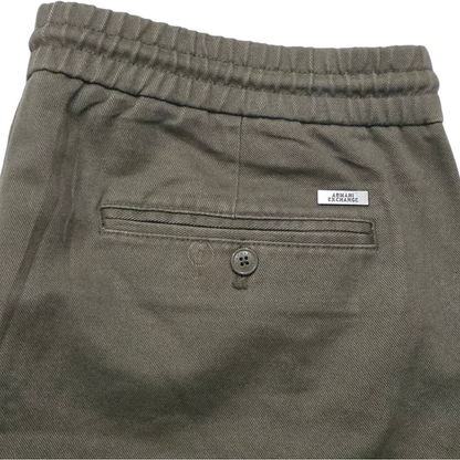 Pantalon Jogger Armani Exchange 36 Cafe Verdoso (Usado)
