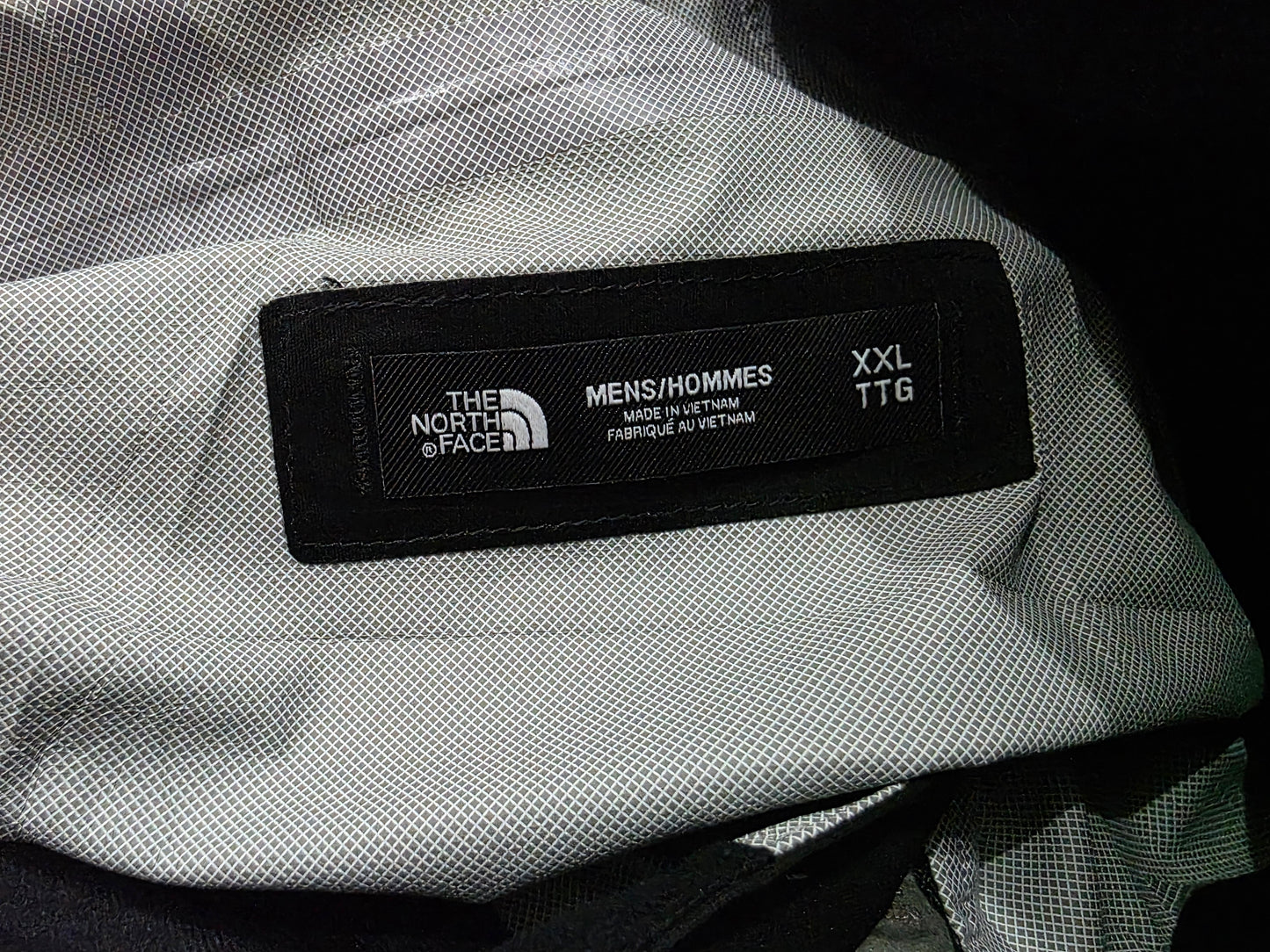 Chamarra The North Face 2xl Negro Resistente Al Agua (NUEVO)
