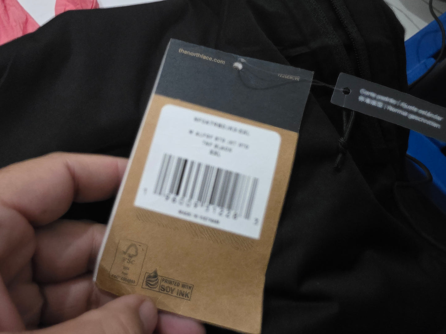 Chamarra The North Face 2xl Negro Resistente Al Agua (NUEVO)