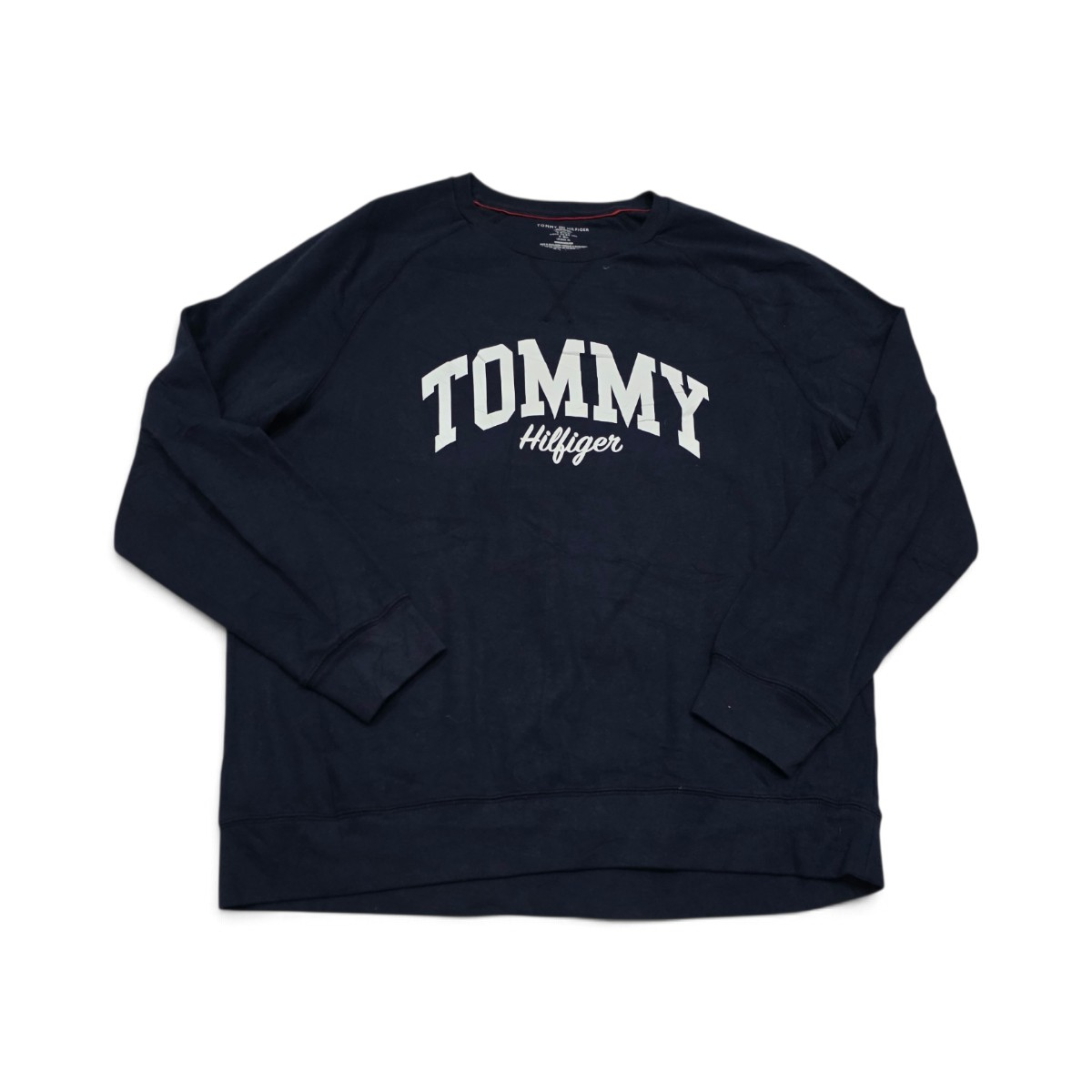 Sudadera Tommy Hilfiger Xgrande Xl Azul Marino (Usado)